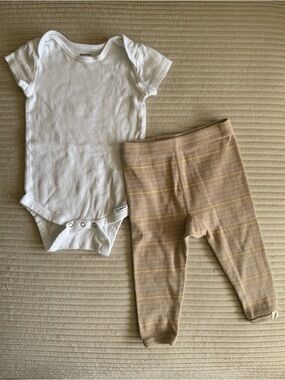 🪩3 for $15🪩 Cotton Onesie & Pants Set